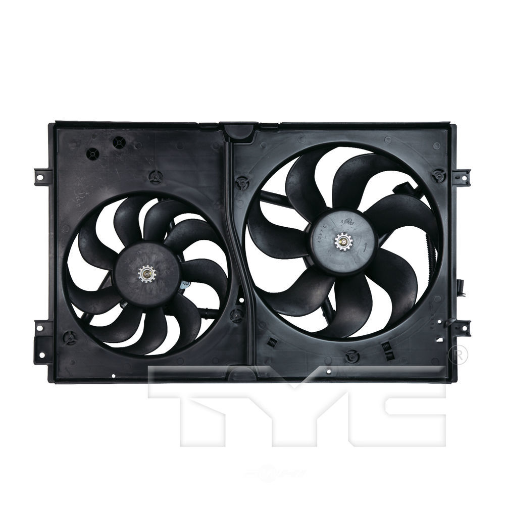 TYC - Dual Radiator And Condenser Fan Assembly - TYC 620990