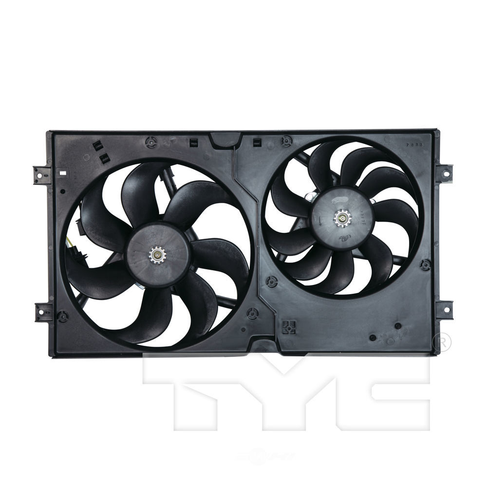 TYC - Dual Radiator And Condenser Fan Assembly - TYC 621000