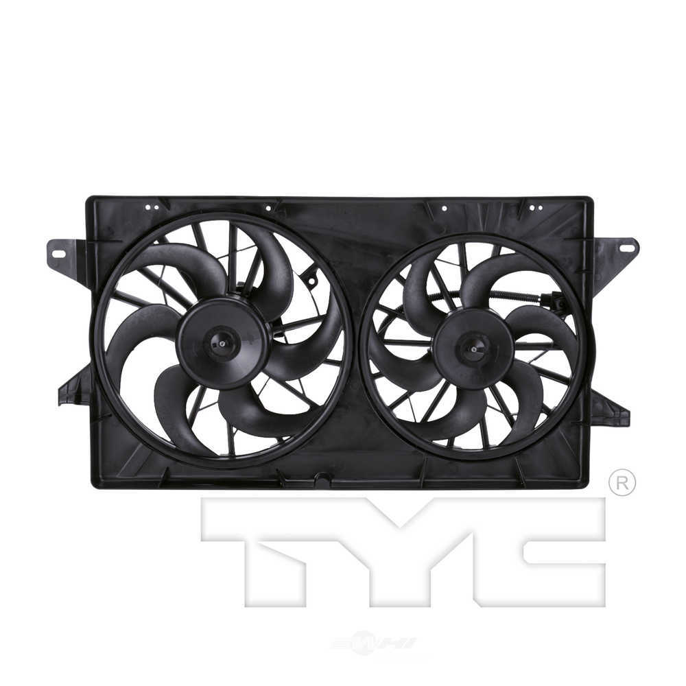 TYC - Dual Radiator And Condenser Fan Assembly - TYC - 621010
