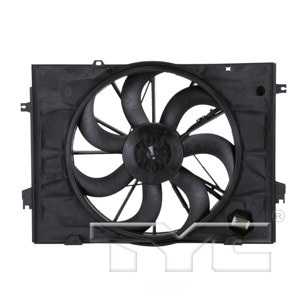 TYC - Dual Radiator And Condenser Fan Assembly - TYC 621030