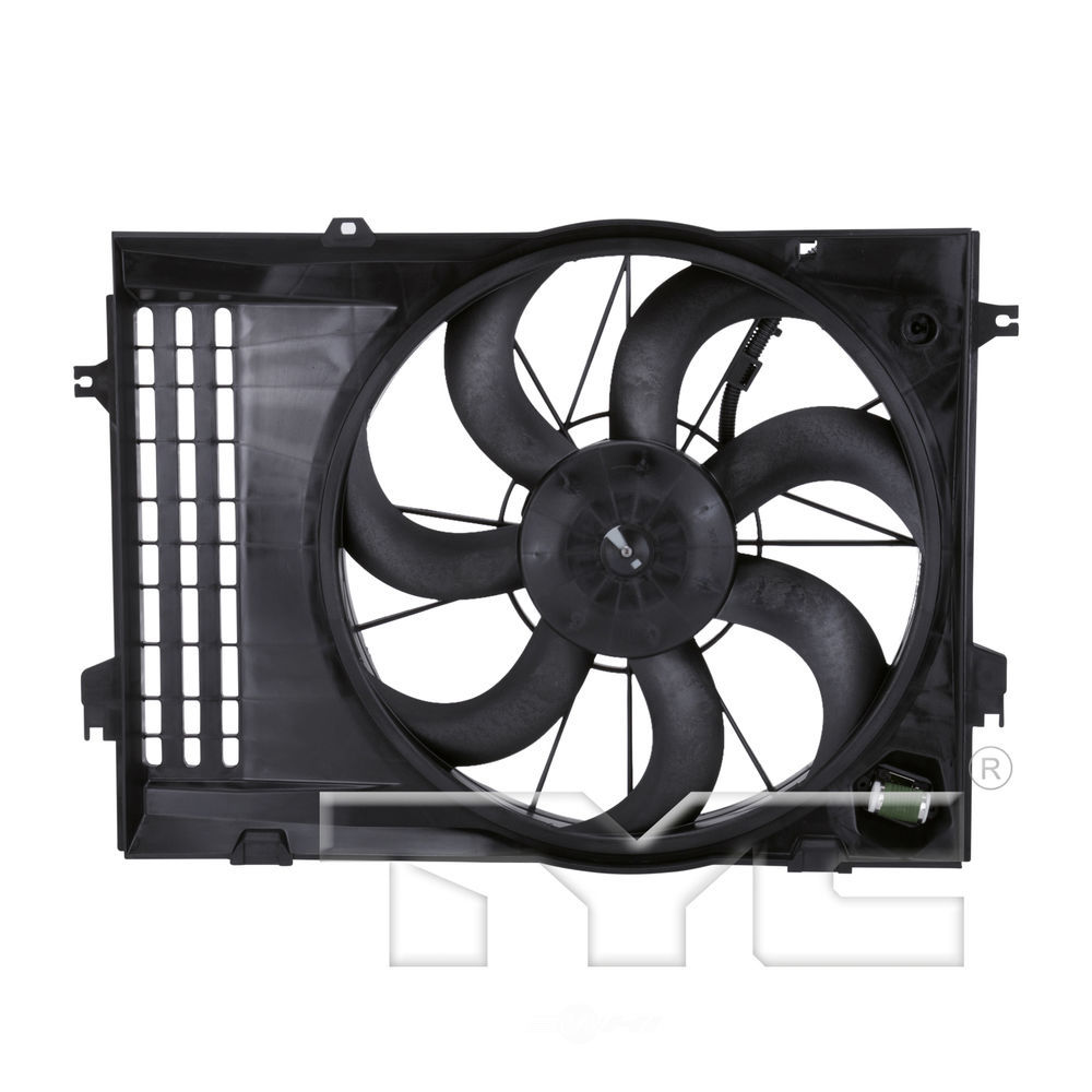 TYC - Dual Radiator And Condenser Fan Assembly - TYC 621050