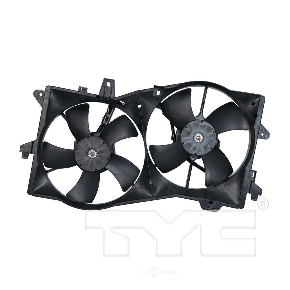 TYC - Dual Radiator And Condenser Fan Assembly - TYC - 621090