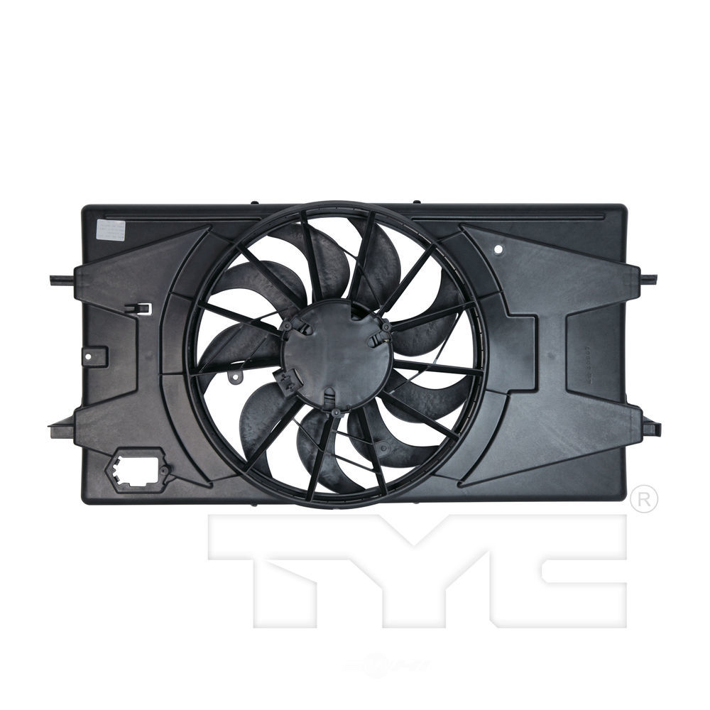 TYC - Dual Radiator And Condenser Fan Assembly - TYC 621100