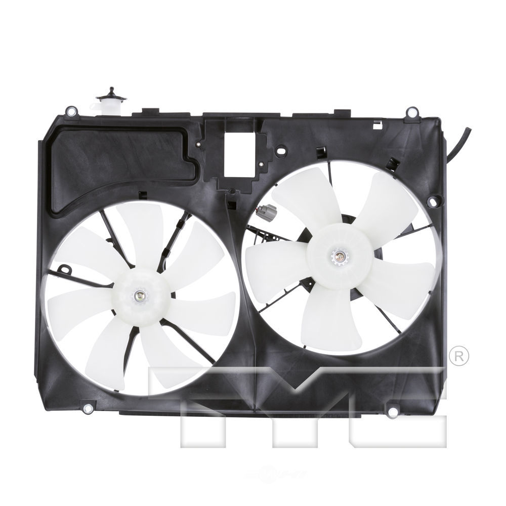 TYC - Dual Radiator And Condenser Fan Assembly - TYC 621110