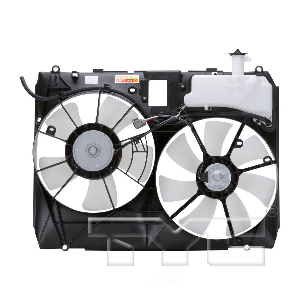 TYC - Dual Radiator And Condenser Fan Assembly - TYC 621110