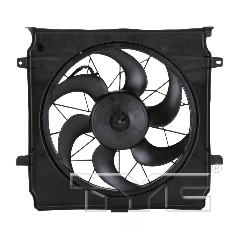 TYC - Dual Radiator And Condenser Fan Assembly - TYC 621140
