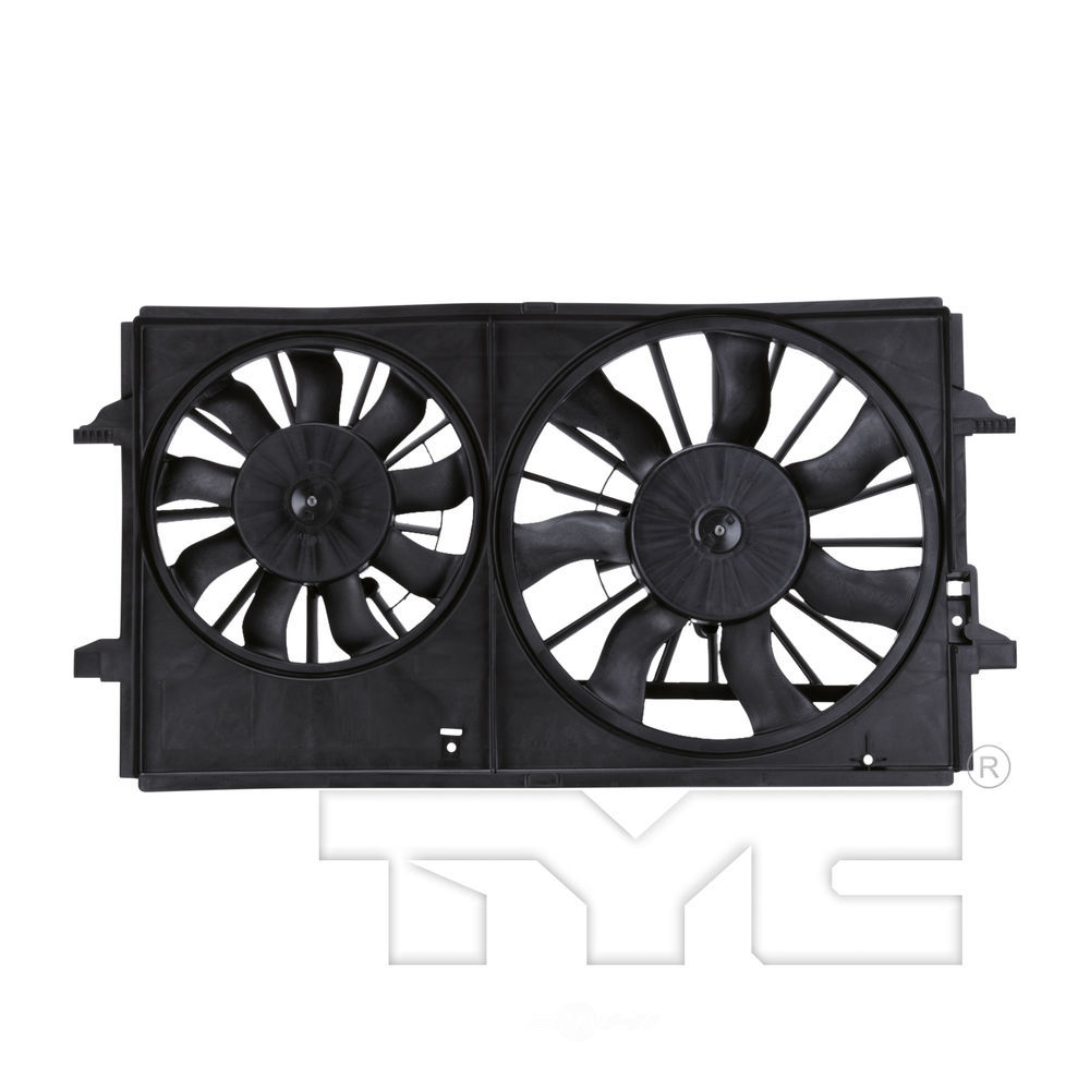 TYC - Dual Radiator And Condenser Fan Assembly - TYC 621150