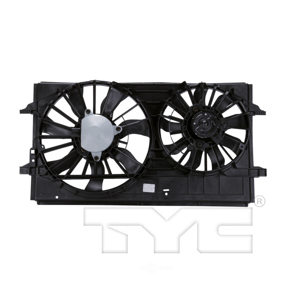 TYC - Dual Radiator And Condenser Fan Assembly - TYC 621150