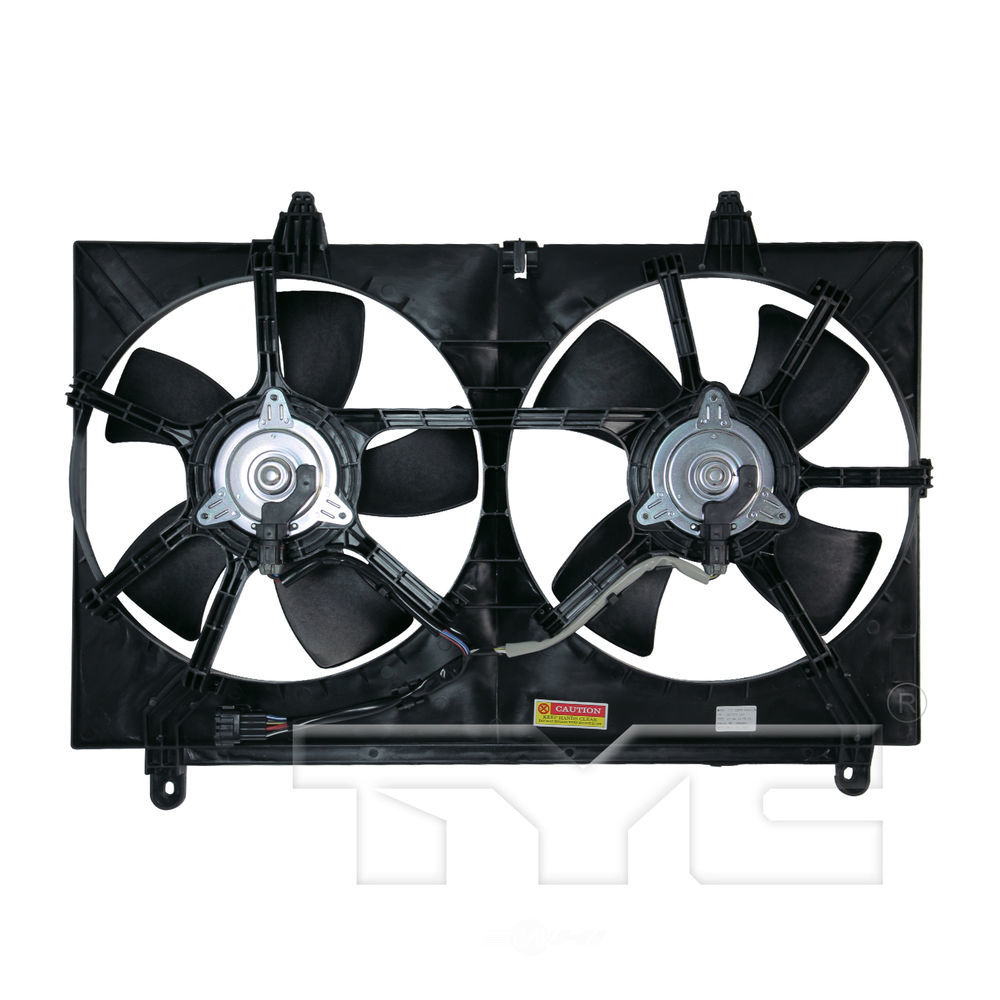 TYC - Dual Radiator And Condenser Fan Assembly - TYC 621210