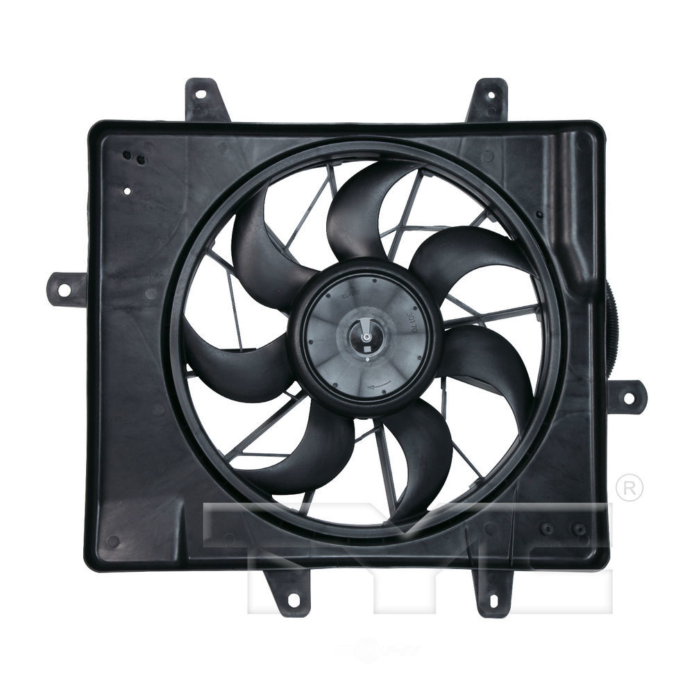 TYC - Dual Radiator And Condenser Fan Assembly - TYC 621240
