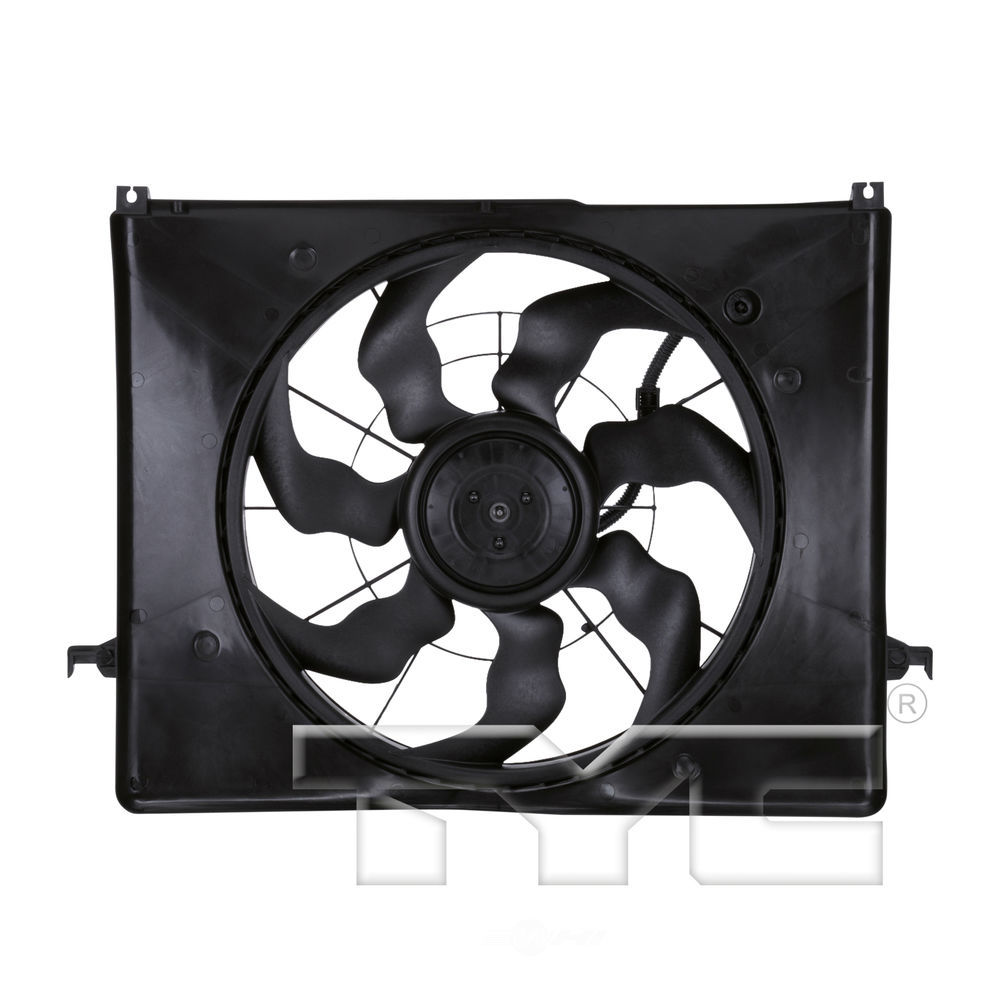 TYC - Dual Radiator And Condenser Fan Assembly - TYC 621260