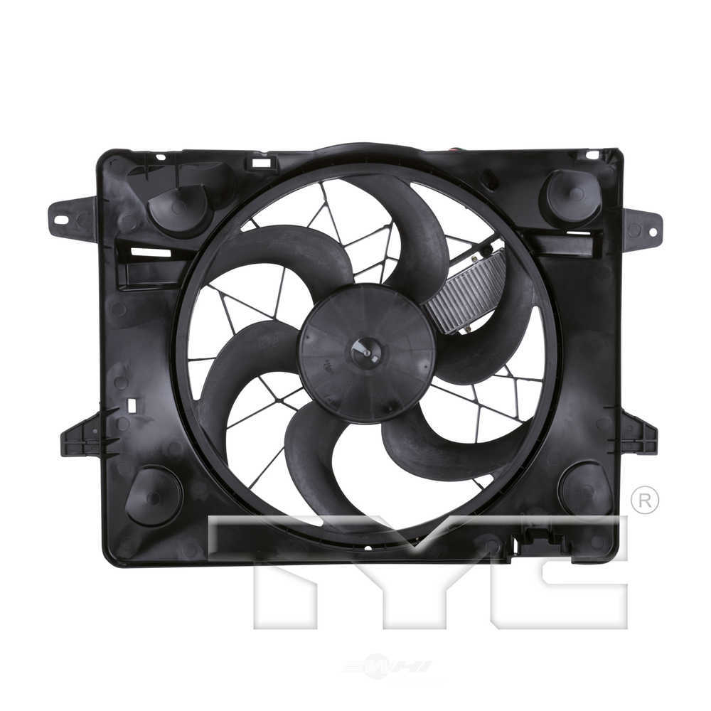 TYC - Dual Radiator And Condenser Fan Assembly - TYC 621290