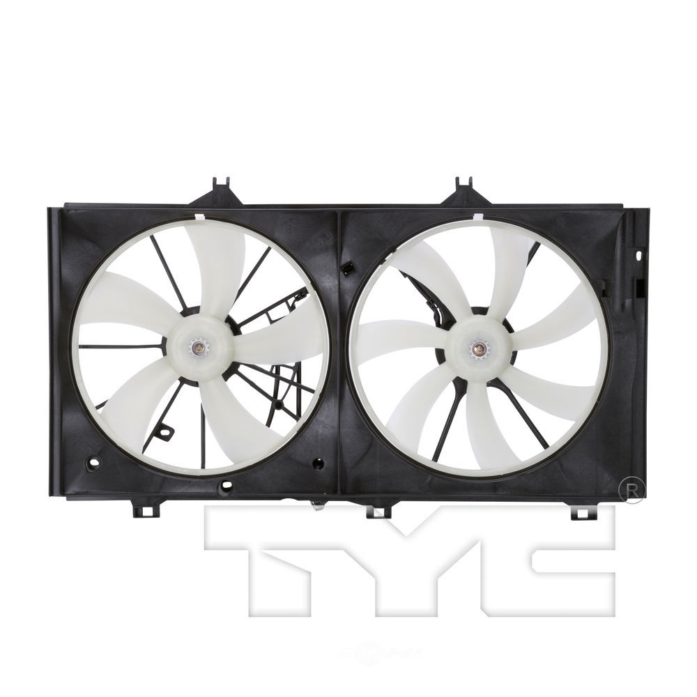TYC - Dual Radiator And Condenser Fan Assembly - TYC 621300