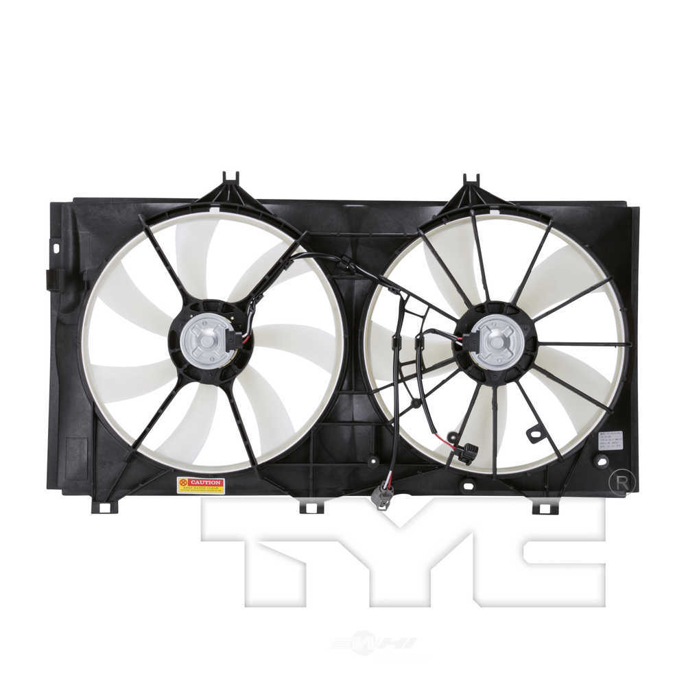 TYC - Dual Radiator And Condenser Fan Assembly - TYC 621300