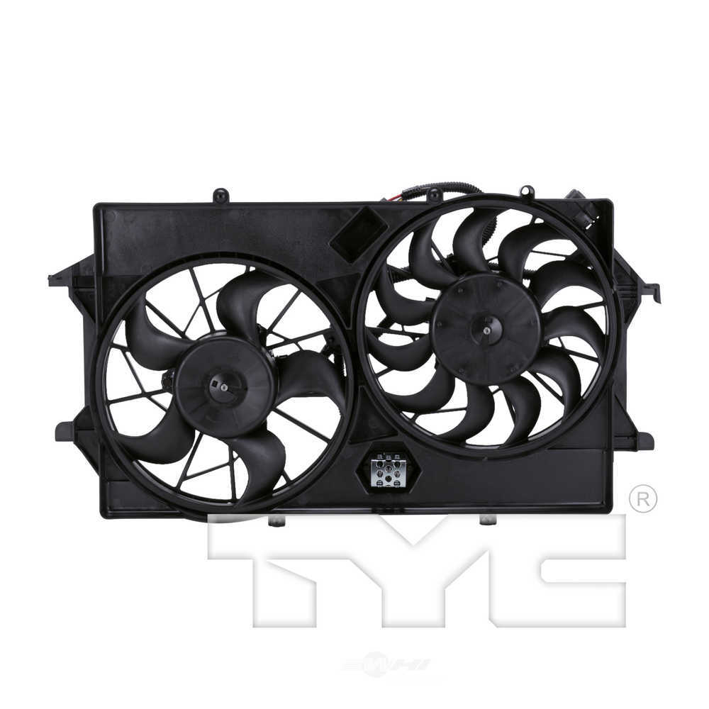 TYC - Dual Radiator And Condenser Fan Assembly - TYC - 621310
