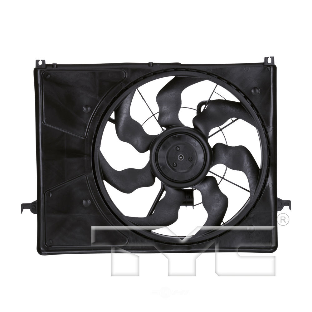 TYC - Dual Radiator And Condenser Fan Assembly - TYC 621340