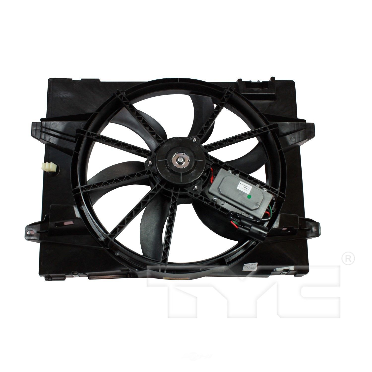 TYC - Dual Radiator And Condenser Fan Assembly - TYC 621380CU