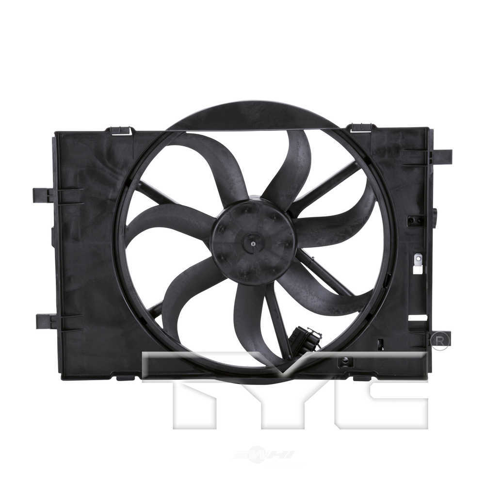 TYC - Dual Radiator And Condenser Fan Assembly - TYC - 621400