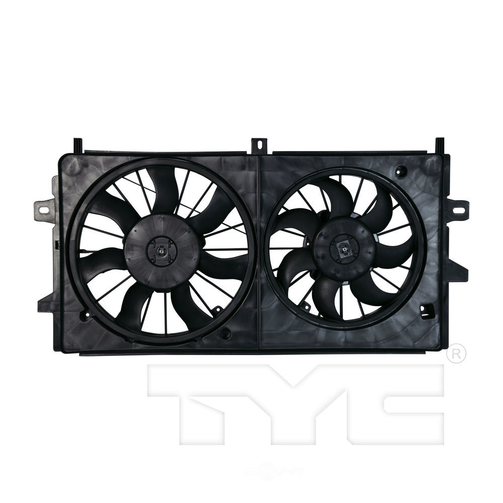 TYC - Dual Radiator And Condenser Fan Assembly - TYC 621420