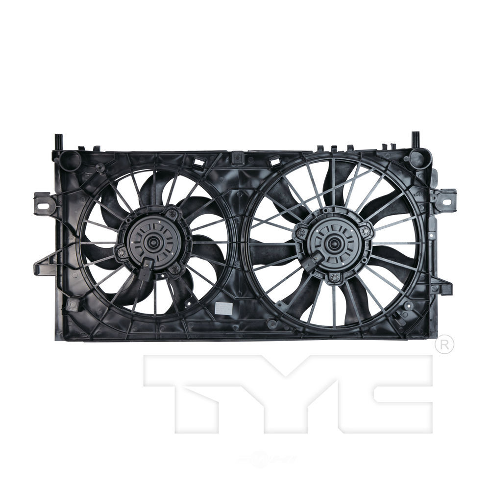 TYC - Dual Radiator And Condenser Fan Assembly - TYC 621430
