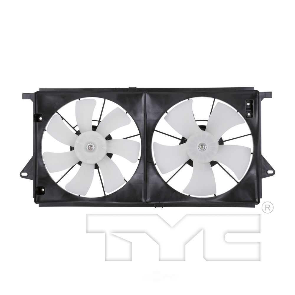 TYC - Dual Radiator And Condenser Fan Assembly - TYC 621440