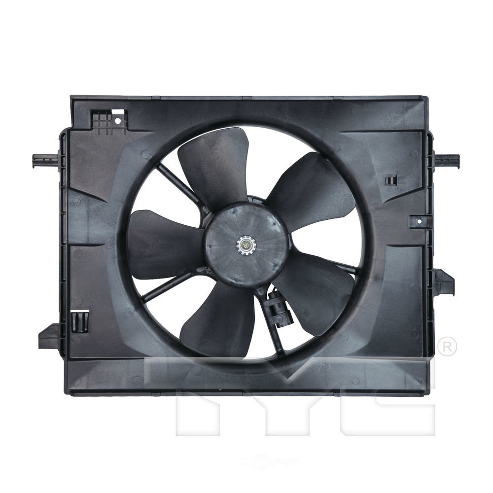 TYC - Dual Radiator And Condenser Fan Assembly - TYC 621450