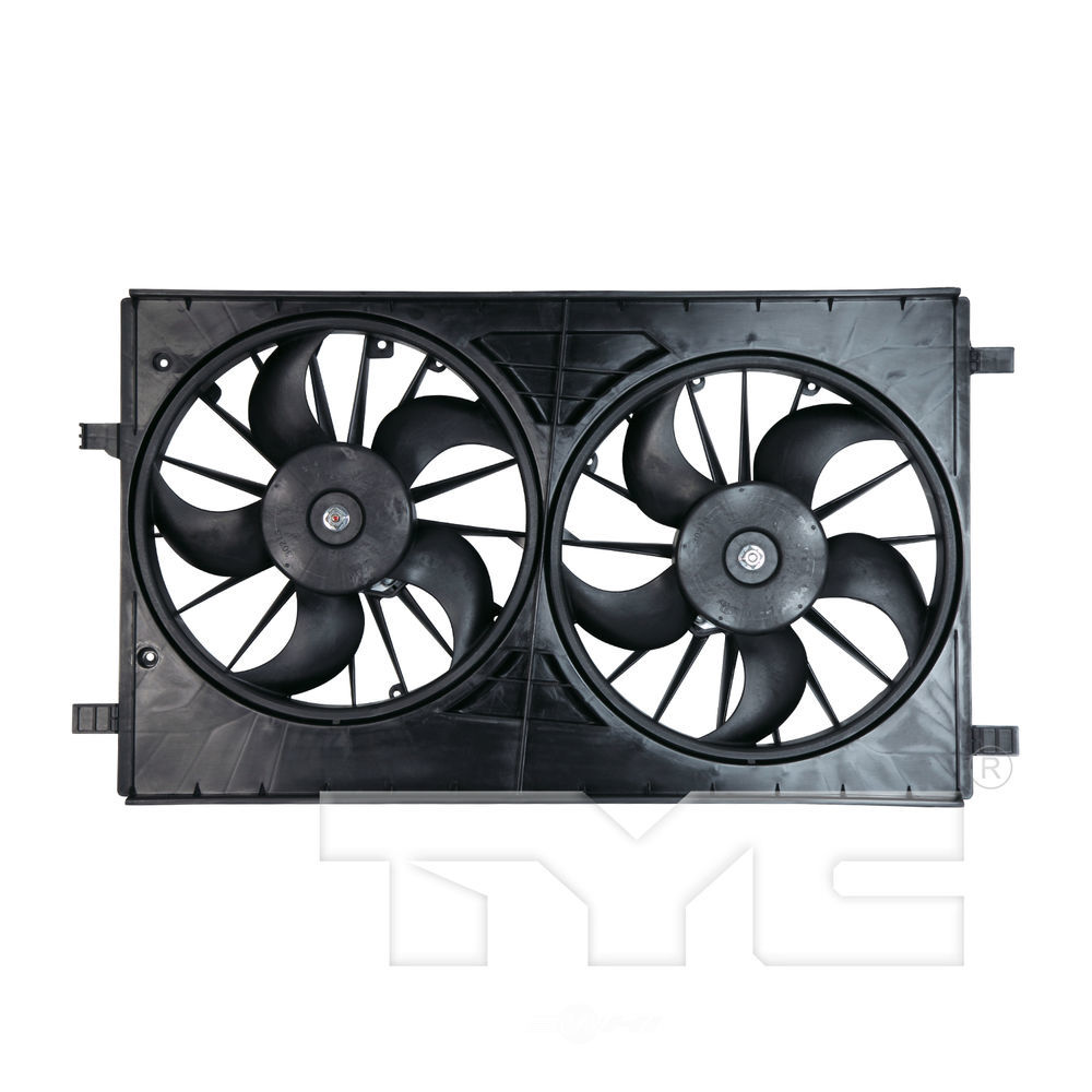 TYC - Dual Radiator And Condenser Fan Assembly - TYC 621570