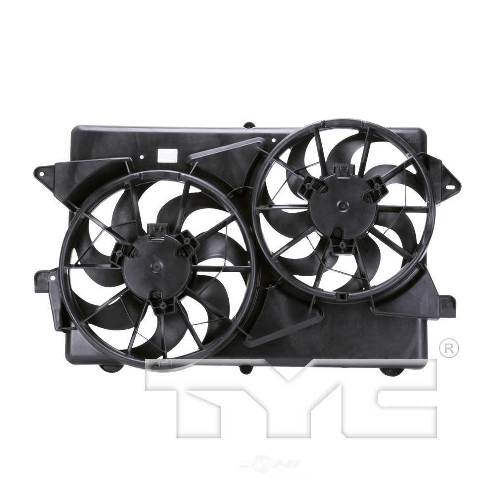 TYC - Dual Radiator And Condenser Fan Assembly - TYC 621610