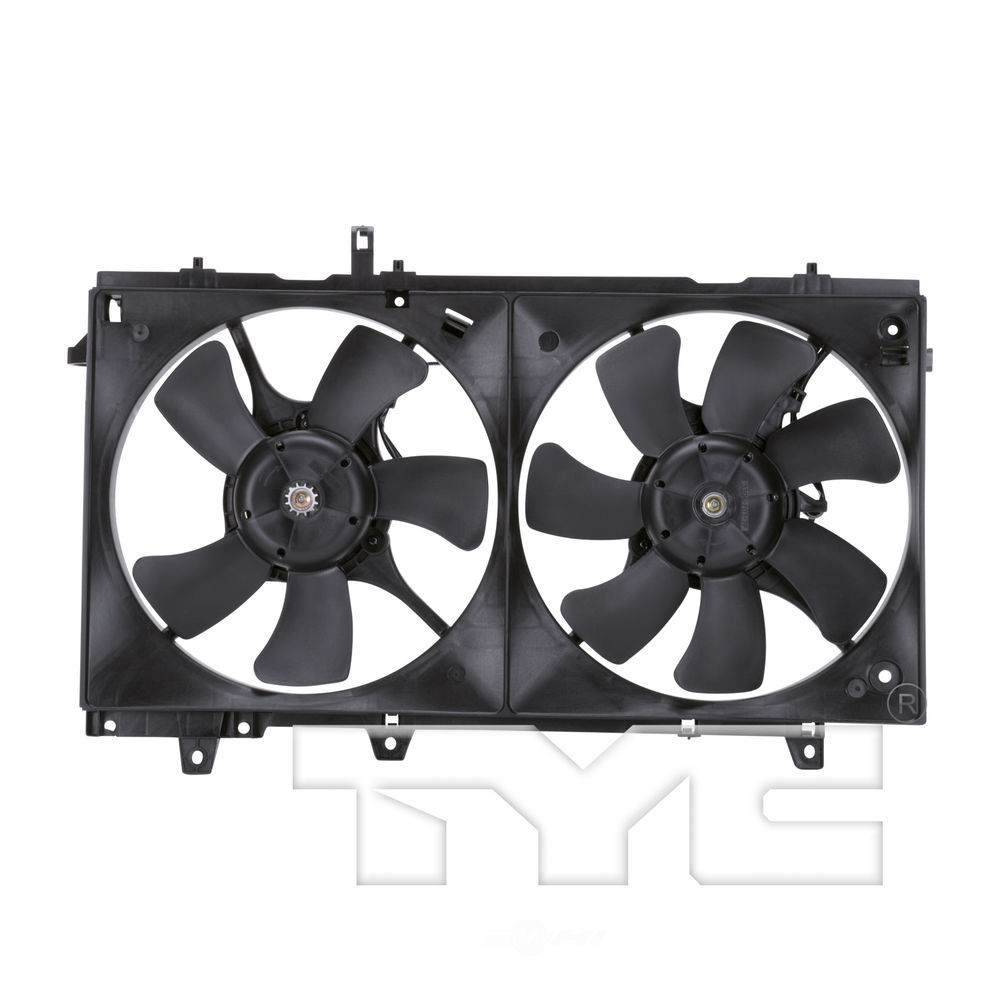 TYC - Dual Radiator And Condenser Fan Assembly - TYC 621630
