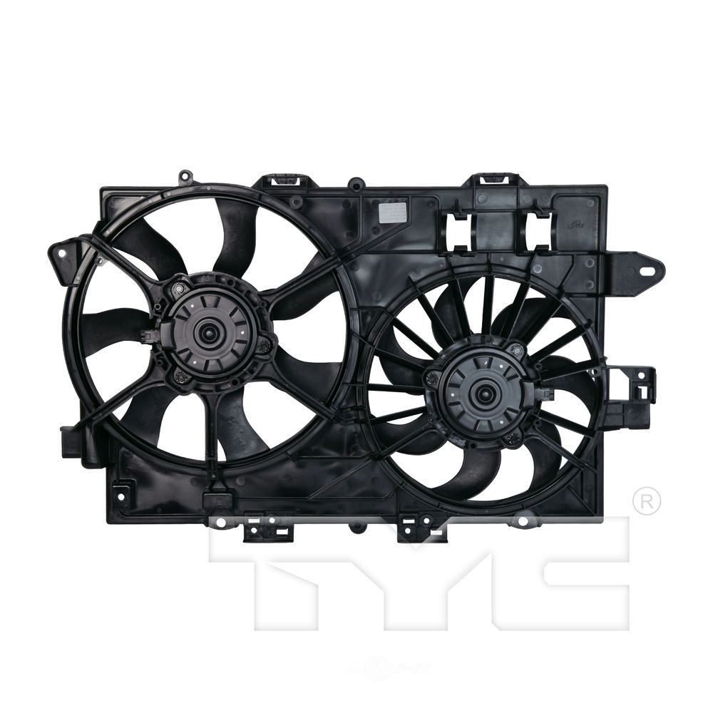 TYC - Dual Radiator And Condenser Fan Assembly - TYC 621670