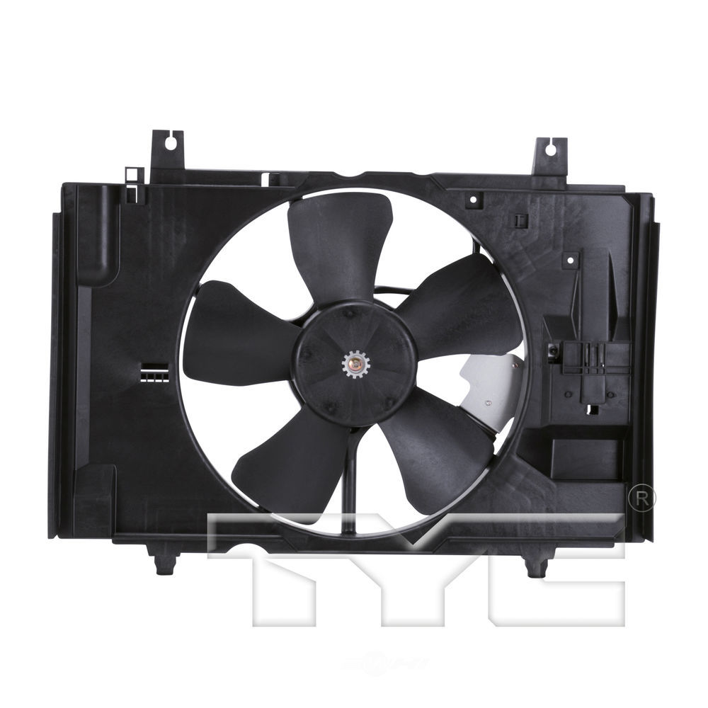 TYC - Dual Radiator And Condenser Fan Assembly - TYC 621780