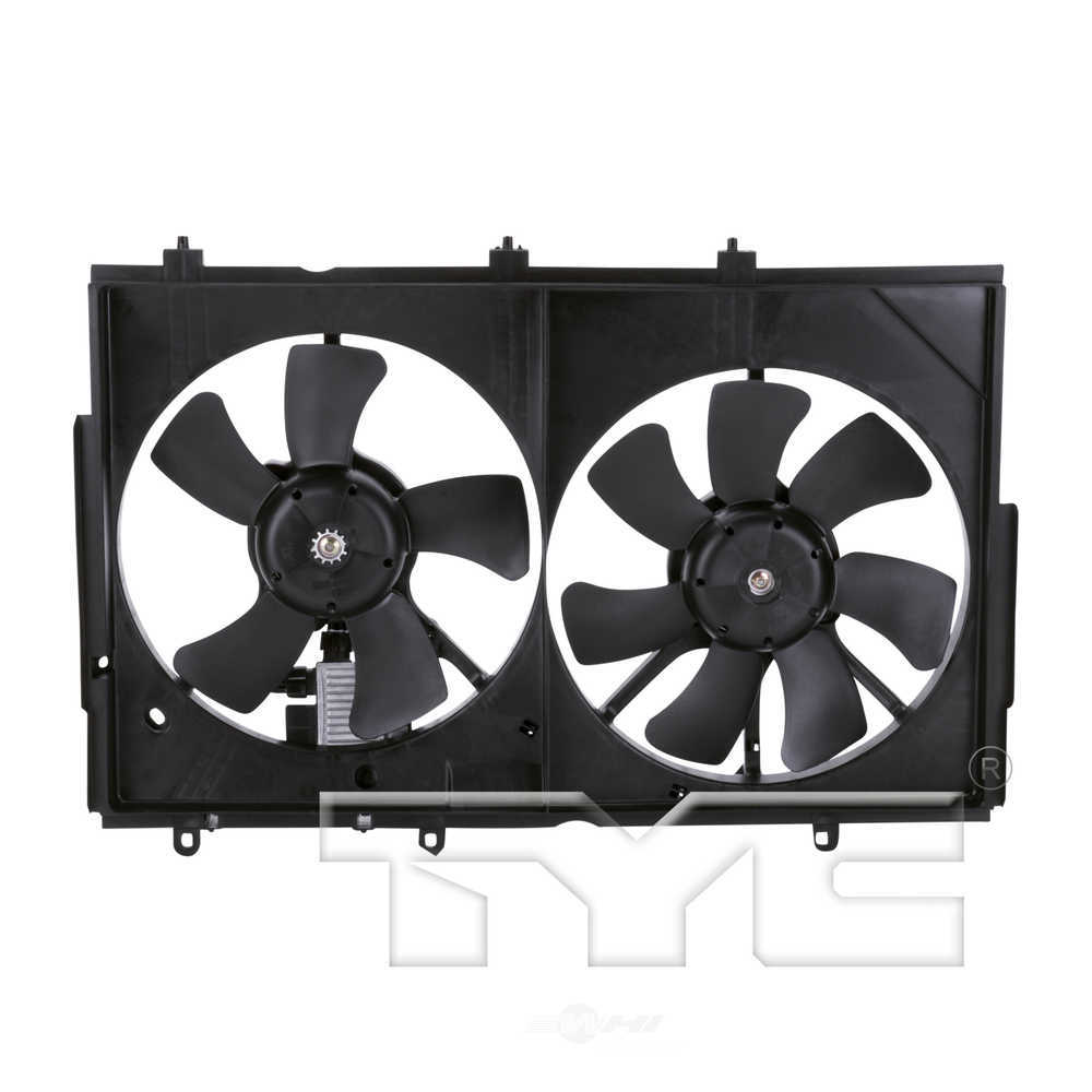 TYC - Dual Radiator And Condenser Fan Assembly - TYC - 621820