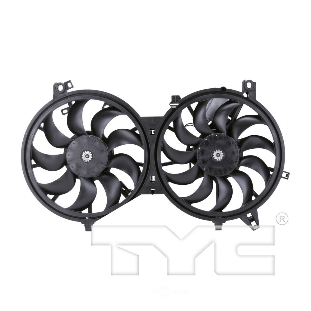 TYC - Dual Radiator And Condenser Fan Assembly - TYC 621840