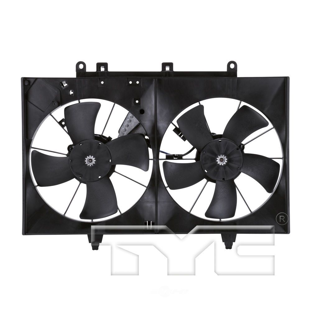 TYC - Dual Radiator And Condenser Fan Assembly - TYC 621870