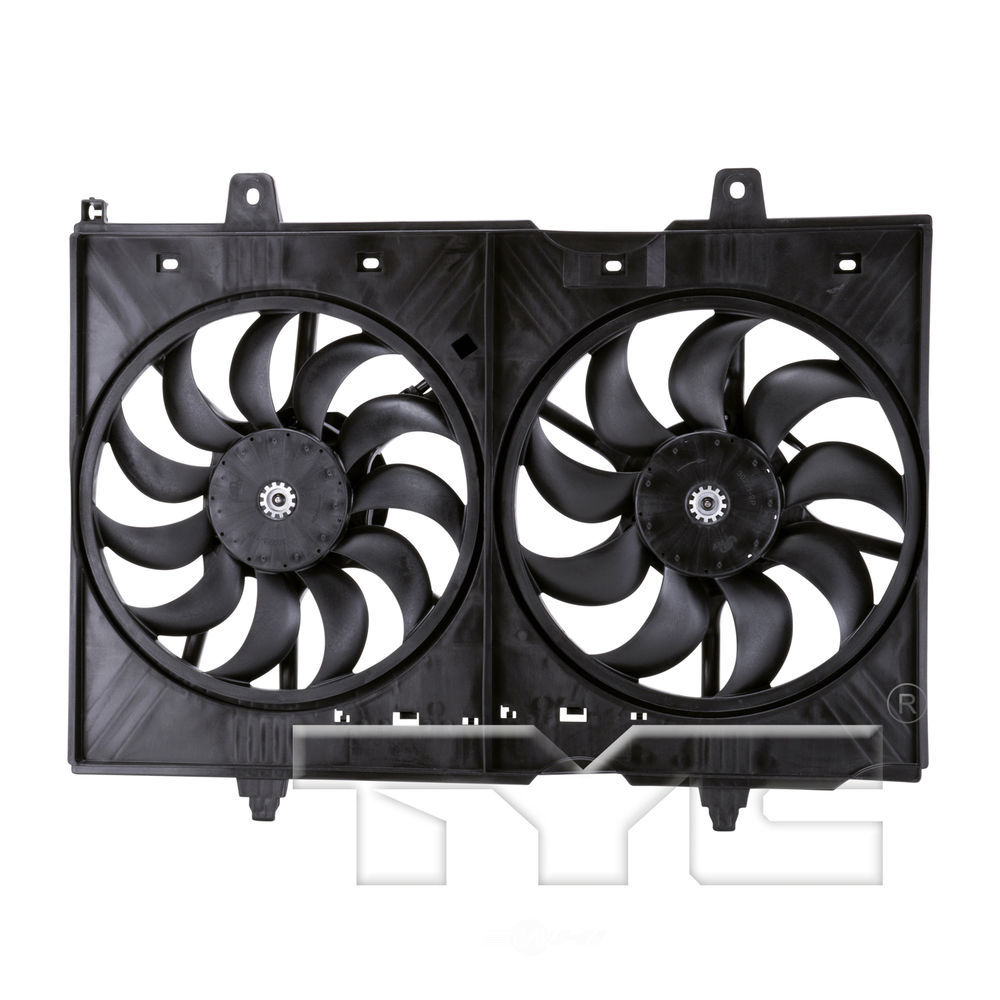 TYC - Dual Radiator And Condenser Fan Assembly - TYC 621880