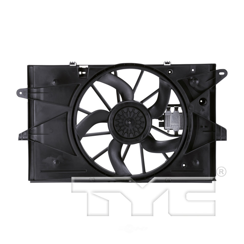 TYC - Dual Radiator And Condenser Fan Assembly - TYC 621890