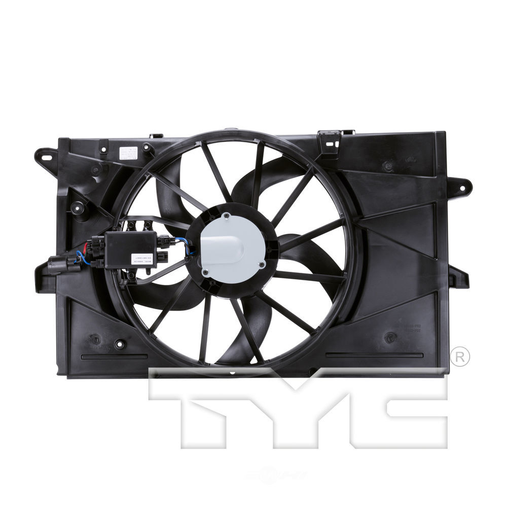 TYC - Dual Radiator And Condenser Fan Assembly - TYC 621890