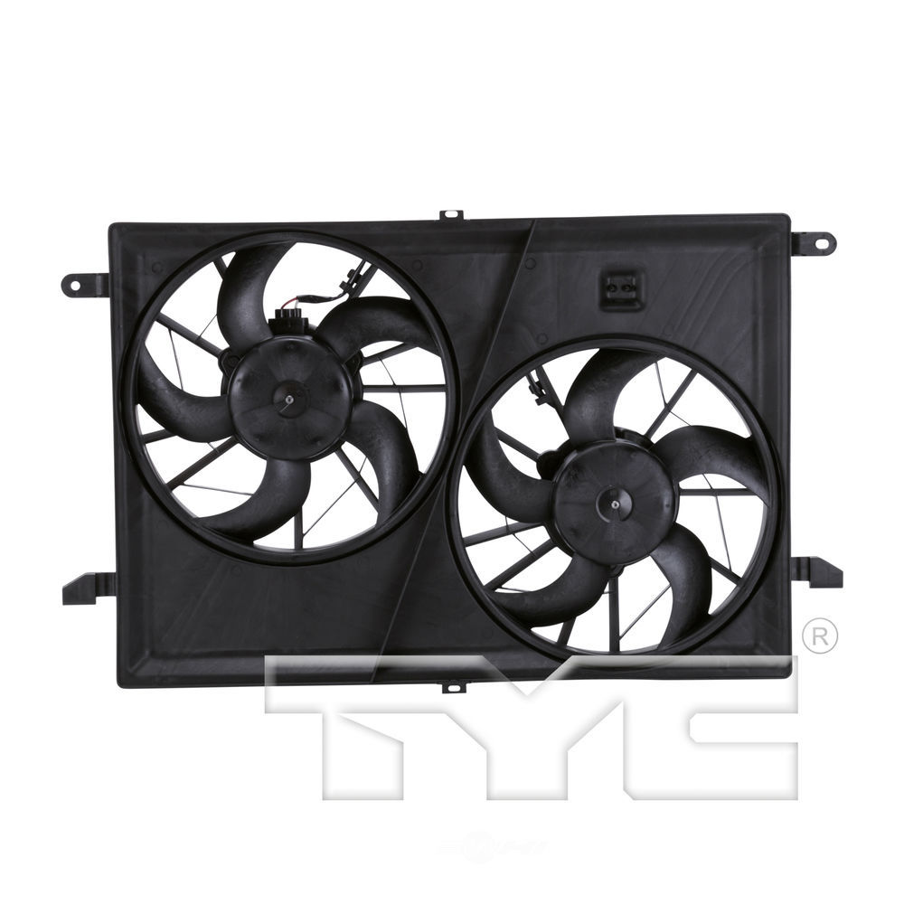 TYC - Dual Radiator And Condenser Fan Assembly - TYC 621930