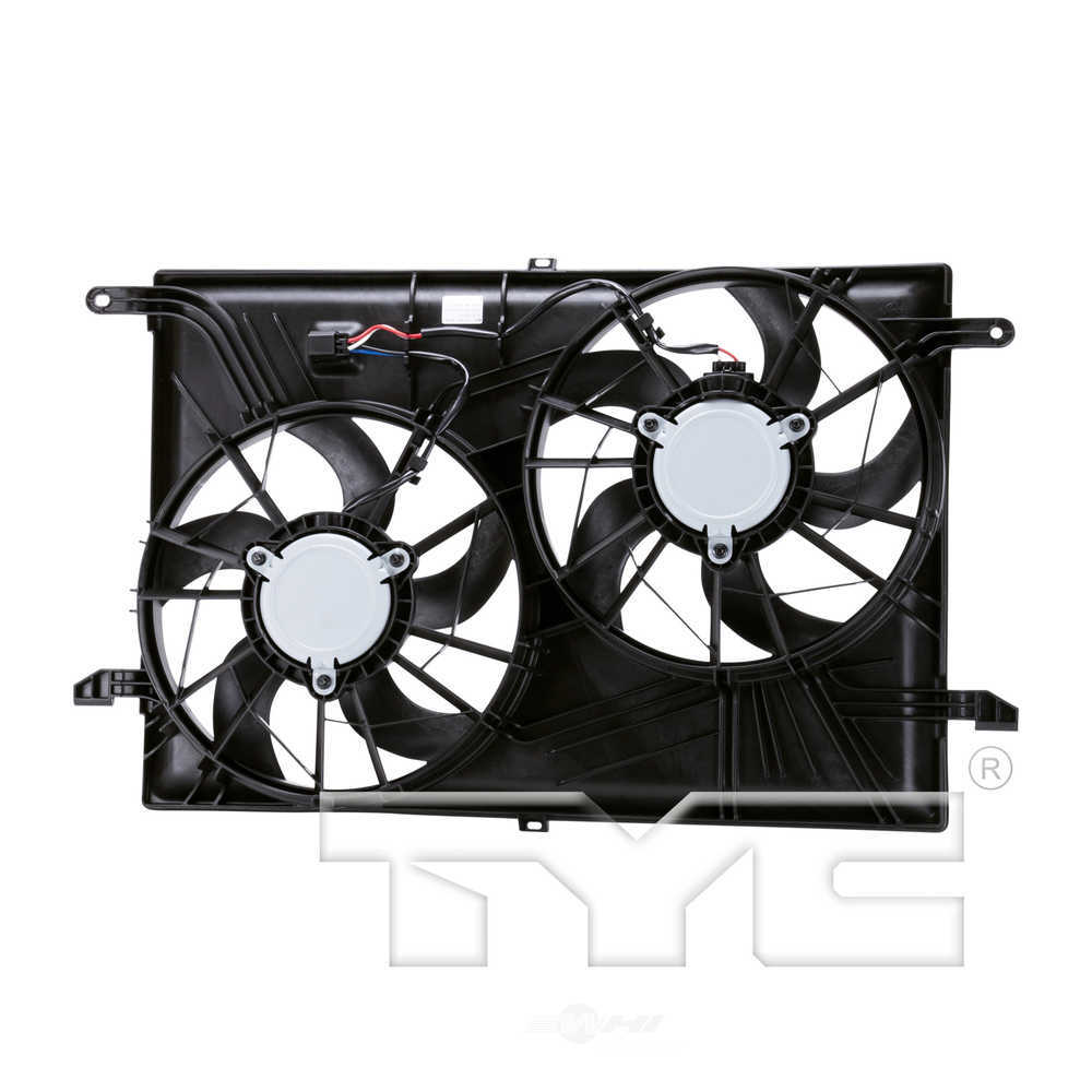 TYC - Dual Radiator And Condenser Fan Assembly - TYC 621930