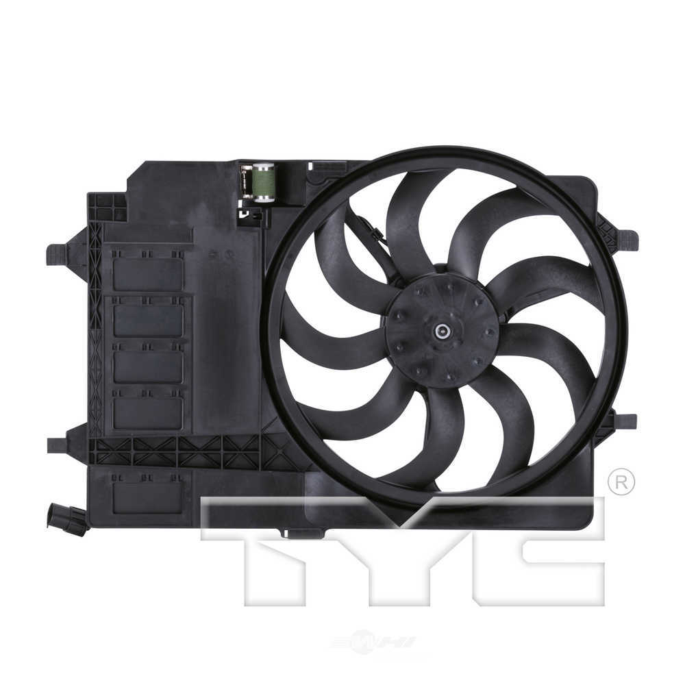 TYC - Dual Radiator And Condenser Fan Assembly - TYC - 621980