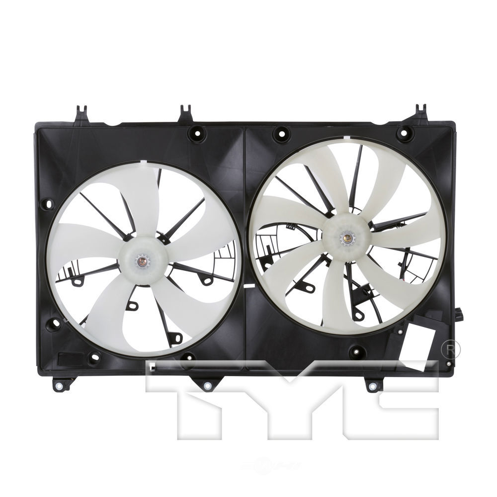TYC - Dual Radiator And Condenser Fan Assembly - TYC 622010