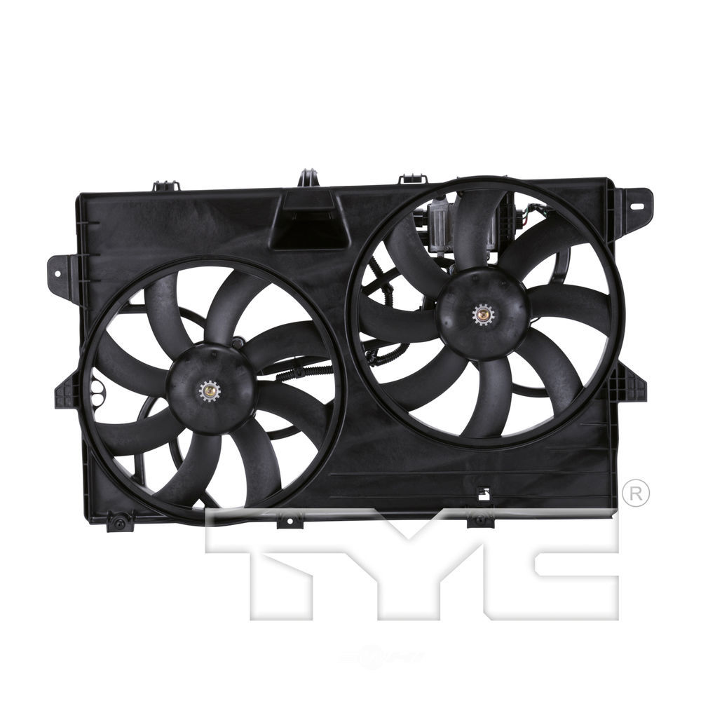 TYC - Dual Radiator And Condenser Fan Assembly - TYC 622040