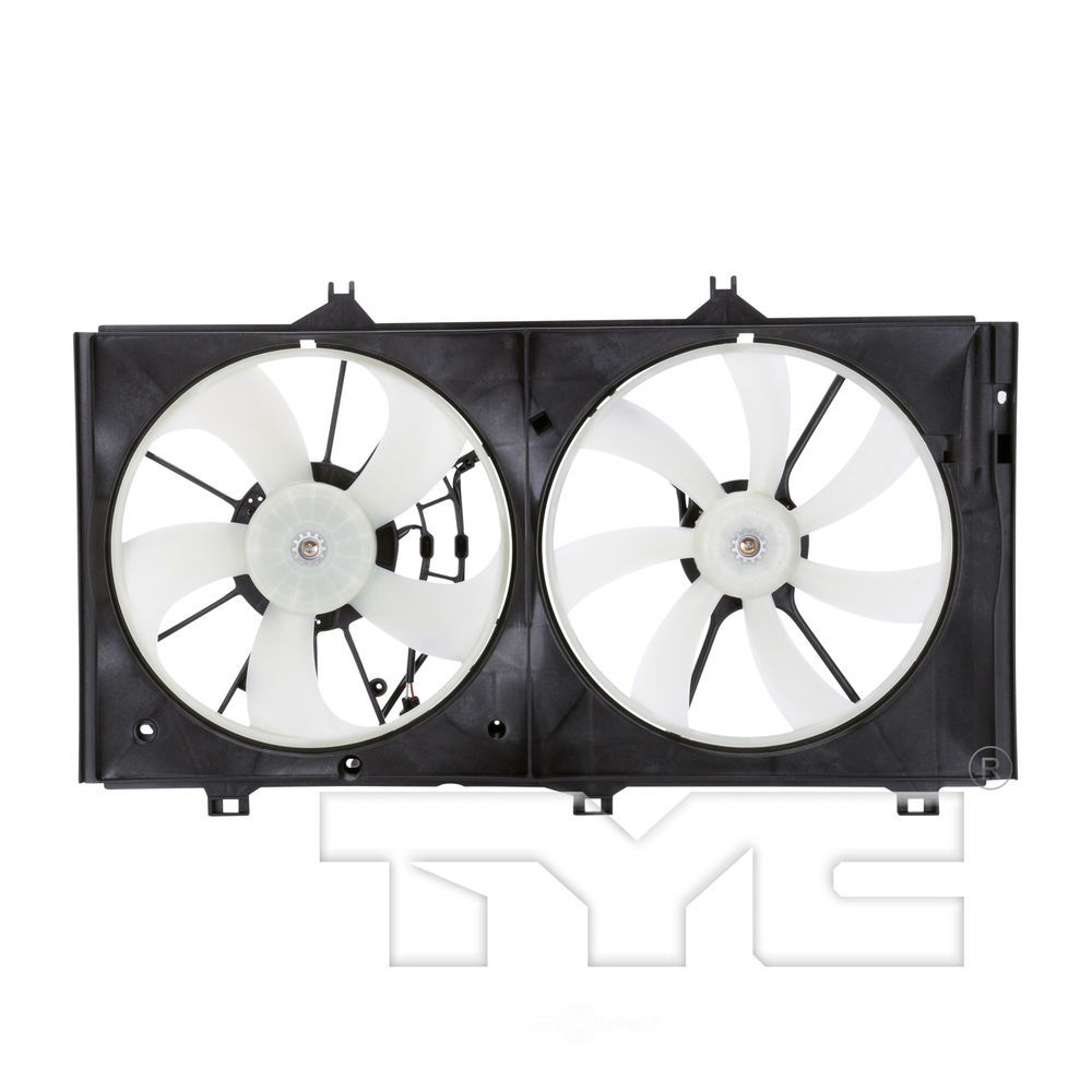 TYC - Dual Radiator And Condenser Fan Assembly - TYC 622050