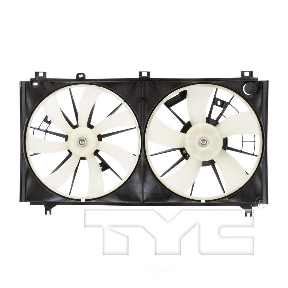 TYC - Dual Radiator And Condenser Fan Assembly - TYC 622060