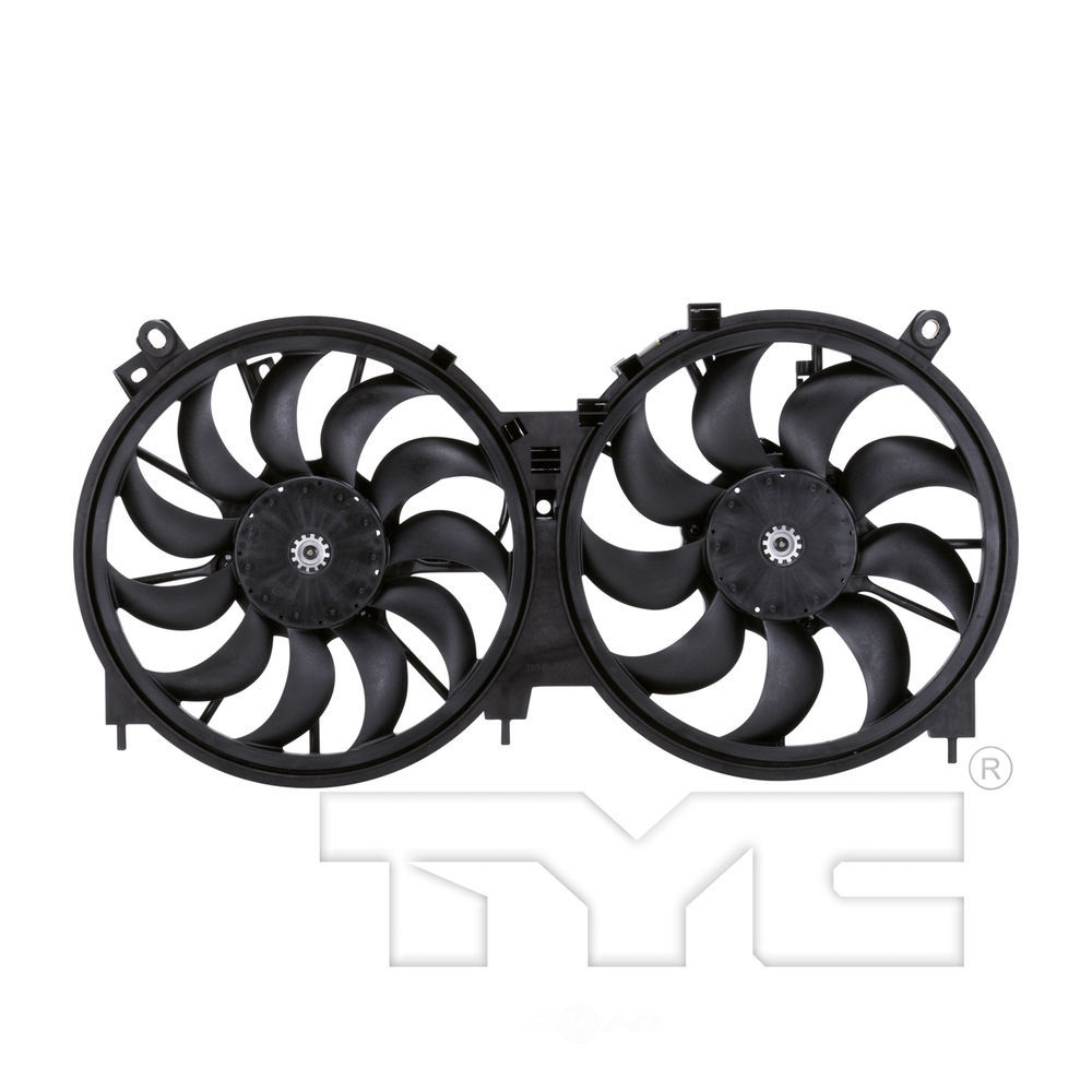TYC - Dual Radiator And Condenser Fan Assembly - TYC 622110