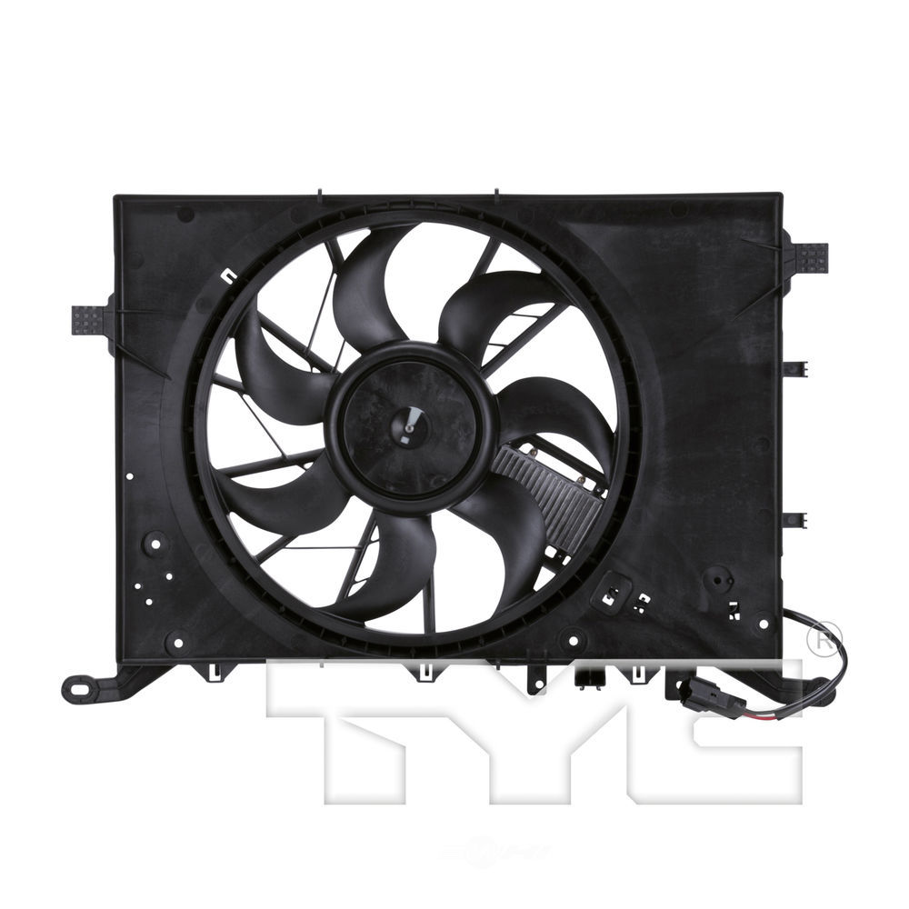 TYC - Dual Radiator And Condenser Fan Assembly - TYC 622140