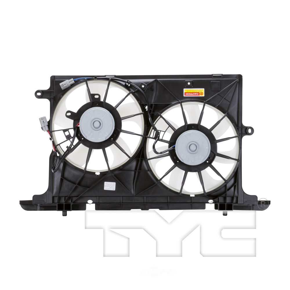 TYC - Dual Radiator And Condenser Fan Assembly - TYC 622160