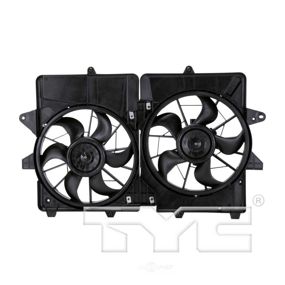 TYC - Dual Radiator And Condenser Fan Assembly - TYC - 622180
