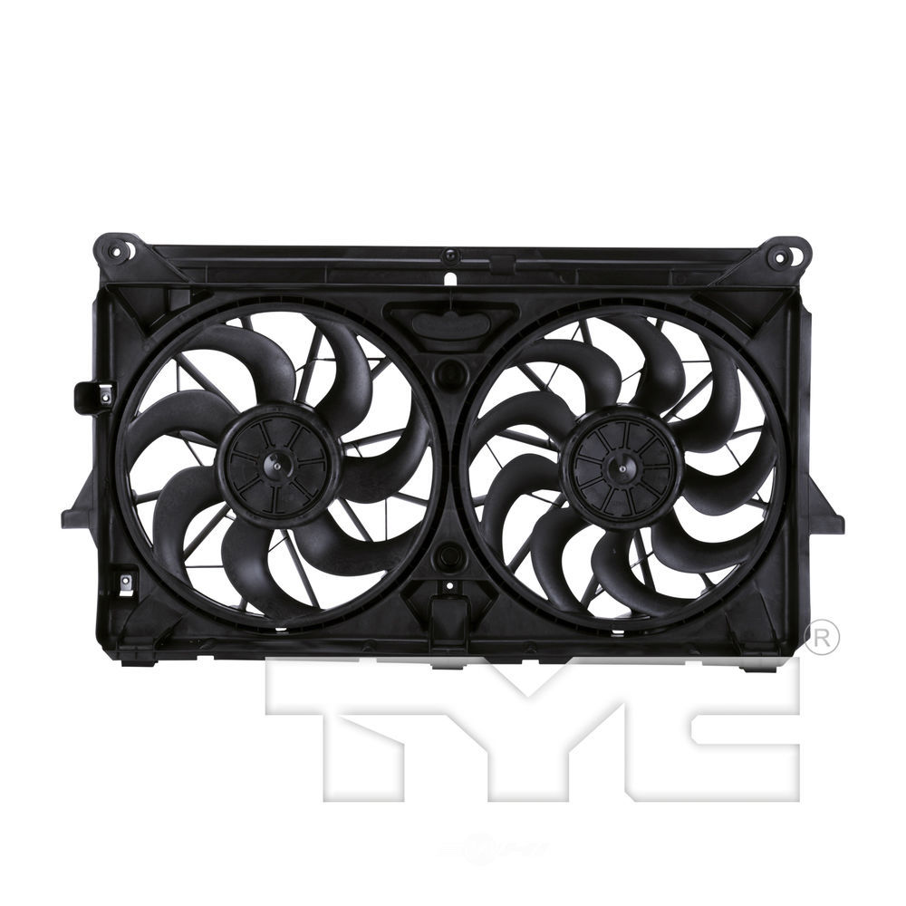TYC - Dual Radiator And Condenser Fan Assembly - TYC 622210