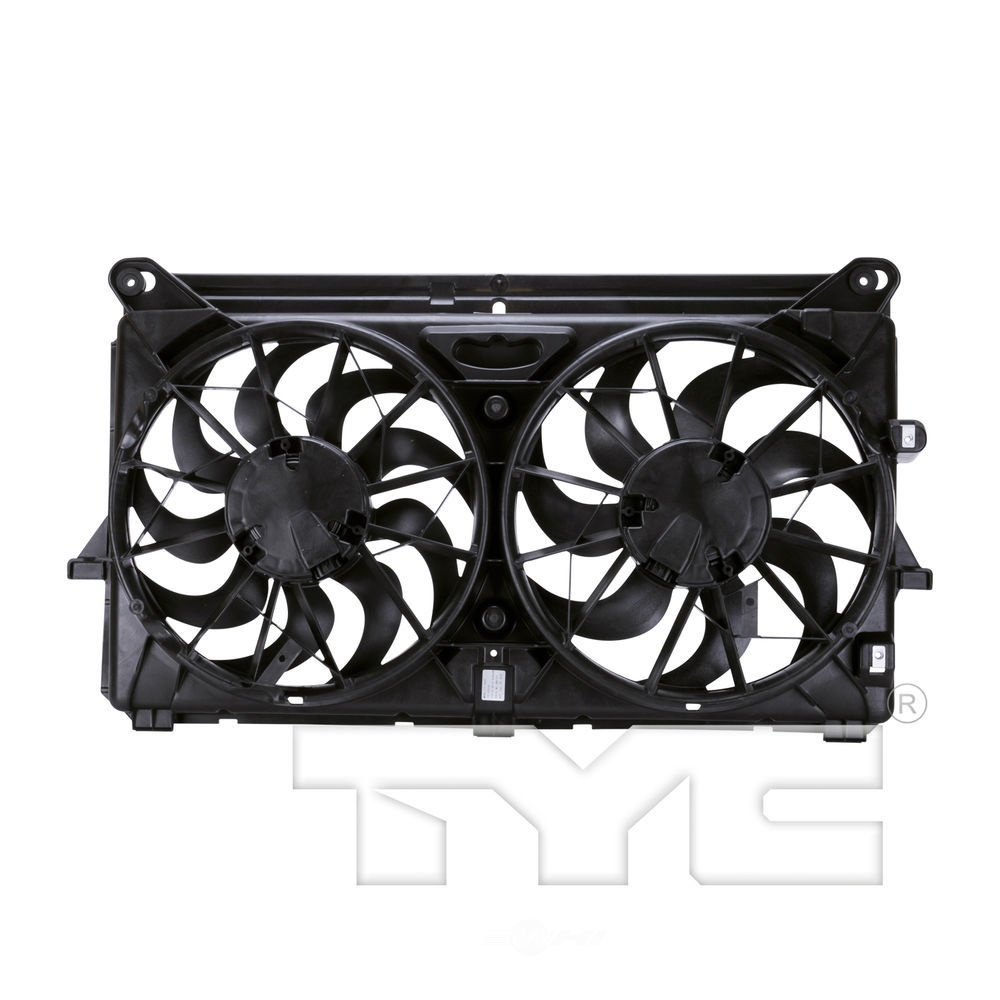 TYC - Dual Radiator And Condenser Fan Assembly - TYC 622210